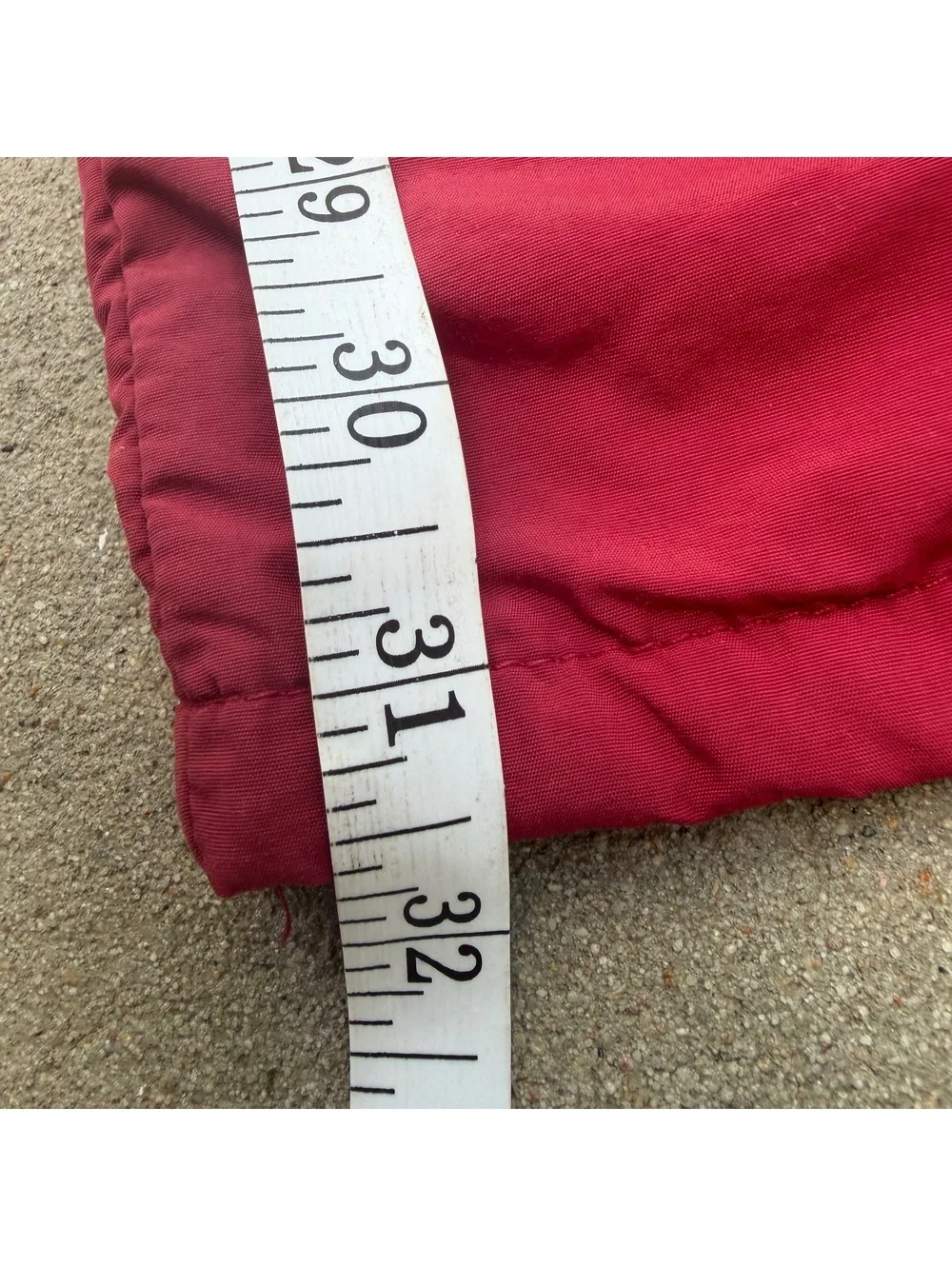Atlantic Sportswear Baggy Y2K Track Pants Mens Regular M Red Black Athletic